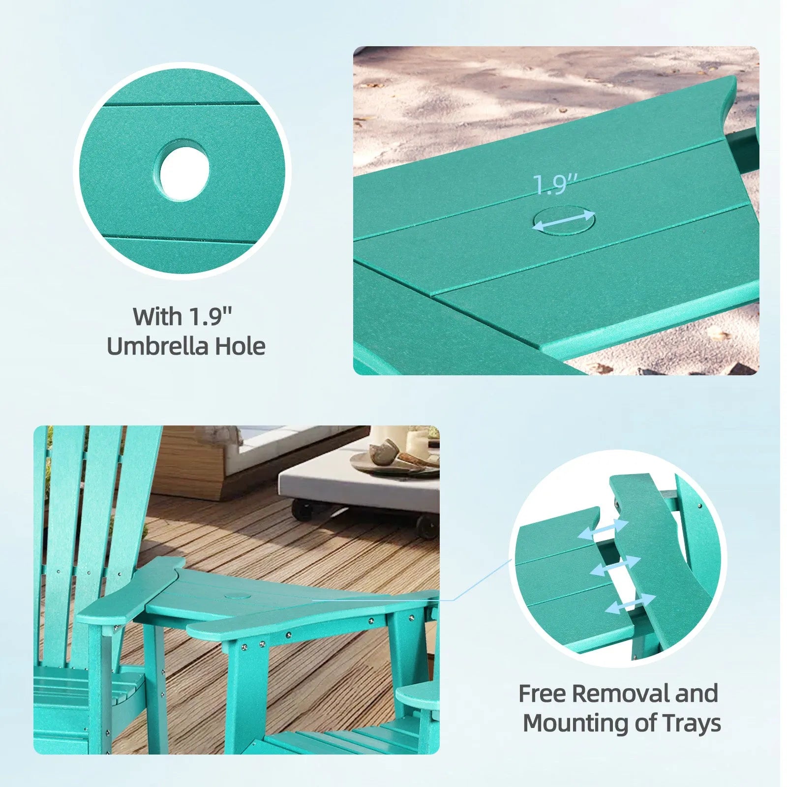Tall_Adirondack_Chairs_Set_of_2_HDPE_Patio_Bar_Stool_with_Connecting_Tray_Aoodor_Cyan-3